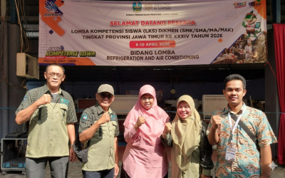 Siswa Teknik Instalasi Tenaga Listrik SMKN 1 Sudimoro Berjuang di Ajang LKS Wilwatikta ke-34 Tingkat Provinsi Jawa Timur