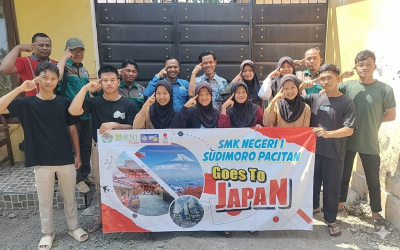 Perkuat Kompetensi Global, Siswa SMKN 1 Sudimoro Pacitan Ikuti Pelatihan Bahasa Jepang Intensif di Pare Kediri